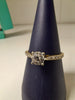 9ct Gold DIA Ring - Size O - 1.48g - Great Yarmouth