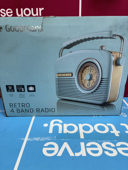 GOODMANS RETRO 4 BAND RADIO