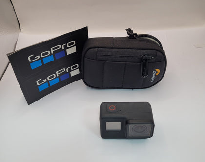 GoPro HERO 7 Black with 3 batteries and accessory bundle