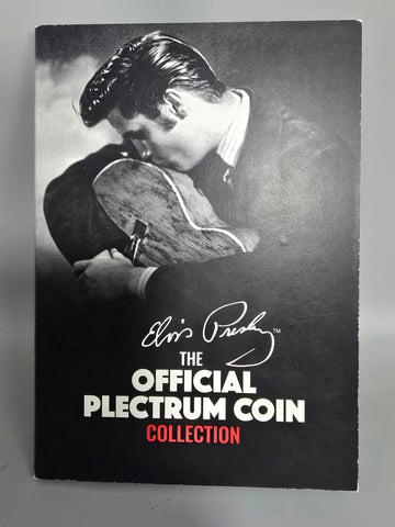 Elvis Presley Official Plectrum Coin Collection London Mint Solid + 9ct Plectrum (FULL SET)