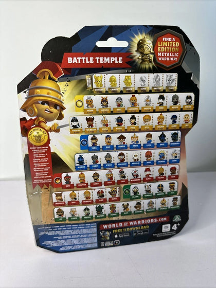 World of Warriors Collectible Figures (Pack of 8).