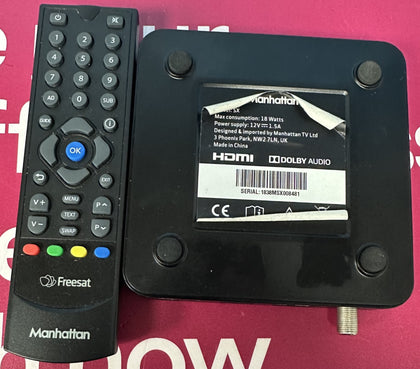 MANHATTAN FREEVIEW BOX SX WITH REMOTE UNBOXED