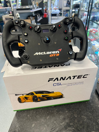 Fanatec CSL Elite Steering Wheel McLaren GT3 V2 (NO BASE)