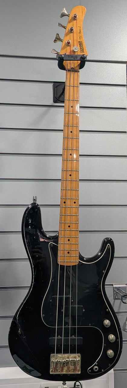 Hohner PJ S Bass Guitar Black 4 String