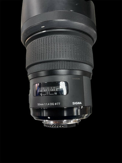 Sigma 85mm f/1.4 DG HSM Art Lens (Nikon) F  ** Collection Only - Wythenshawe **