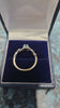 WHITE GOLD RING 9CT