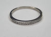 9ct white gold diamond ring size U1/2