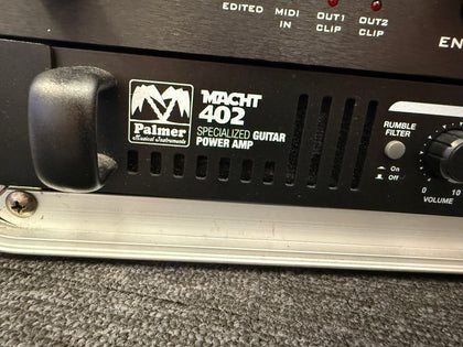 Axe-fx ultra with macht 402 amp