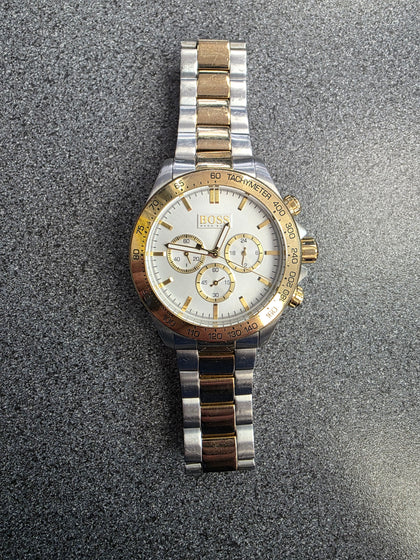 Mens Hugo Boss (HB1512960) Two Tone Ikon Watch
