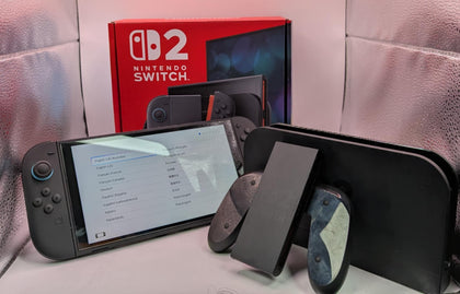 Switch 2 Console, 256GB + Black Joy-Con 2, (No DLC) Boxed