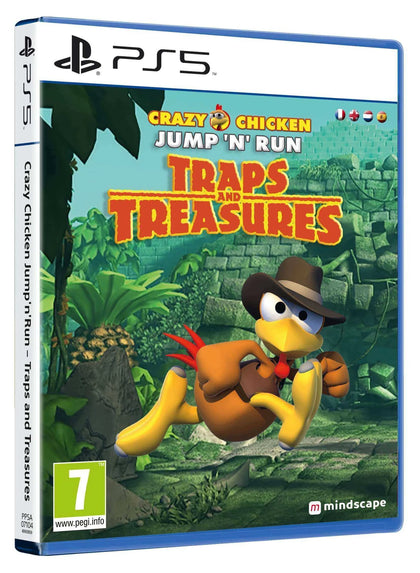 Crazy Chicken Traps And Treasures Playstation PS5.