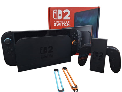 Nintendo Switch 2 Gaming Console - 256GB - Black - Boxed With Controller, Sports Straps And All Leads