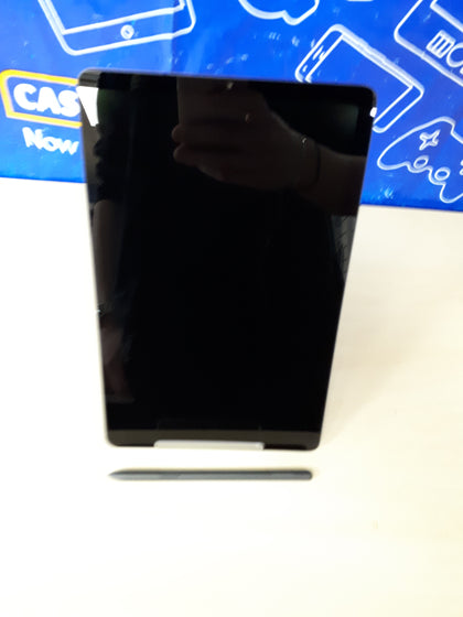 Samsung Galaxy Tab S6 Lite Grey 4 GB RAM, 64gb storage, open, with stylus.