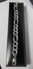 925 Silver Figero Bracelet - 32.52G - Hallmarked
