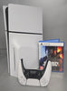 Sony Playstation 5 Slim Disc Console, 1TB, White + Black Ops 7