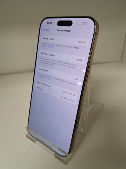 iPhone 16 Pro Max 256GB - Desert Titanium - Great Yarmouth