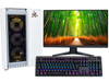 Desk Top Gaming Pc & Monitor Nvidia RTX 3080 32gb Ram 2TB Win 11