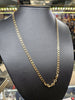 9CT YELLOW GOLD CURB CHAIN 21.5" LEIGH STORE