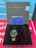 JEROME LEMARS WATCH SLIVER/GREEN BOXED