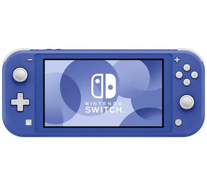 Nintendo Switch Lite - Blue + Pokemon Violet game card