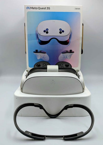 Meta Quest 3s VR Headset (With Controllers) - 128GB, Boxed With Charger