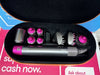 DYSON AIRWRAP FUSCHIA/NICKLE AND 8 ATTACHMENTS BOXED