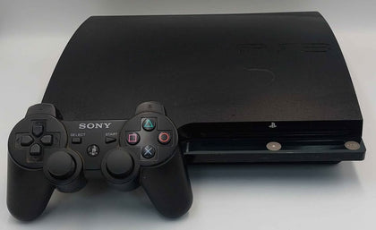 PlayStation 2 slim console 120GB black with pad unboxed