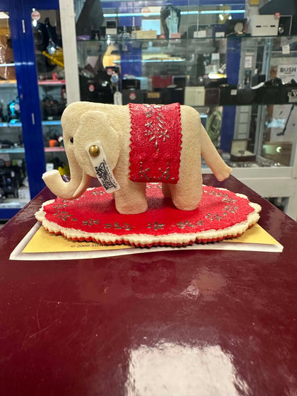 Steiff - 1988 Elephant pin cushion.