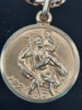 9ct Hallmarked Yellow Gold Chain & St. Christopher Pendant - 5.64g Weight, 18.5" Length