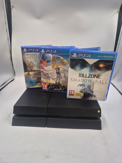 Playstation 4 Console, 500GB No Controller- Bundle - Unboxed