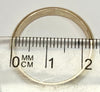 9ct Gold Wedding Band Size Y.5