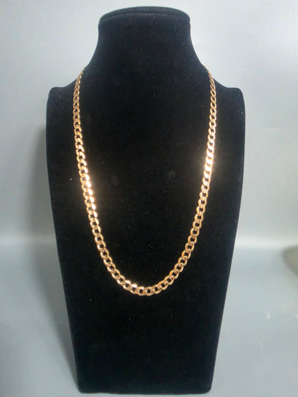 9CT Gold Necklace 15.9G HM 18'' IN LENGTH