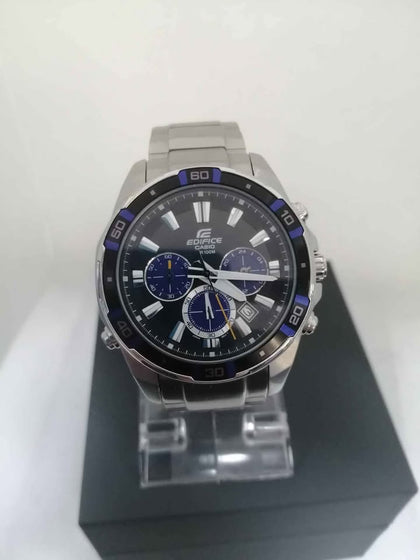 Casio EFR-534 Stainless Steel Men's Watch Waterproof 10 Bar Chronograph COMES WITH BOX