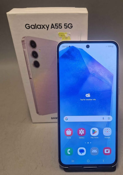 ***SALE*** Samsung Galaxy A55 5G Dual Sim 8GB+128GB Awesome Lilac, Unlocked B