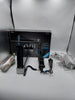 Nintendo wii console Black (No game) Boxed Includes wii remote+Nunchuck and sensor bar