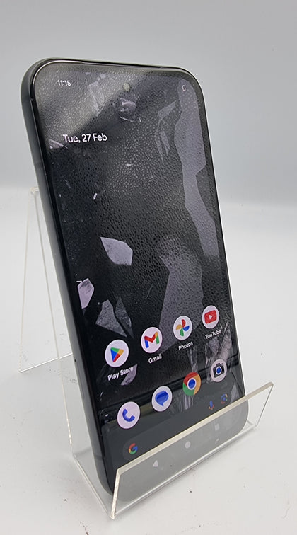Google Pixel 8a obsidien black 128GB smartphone unlocked unboxed
