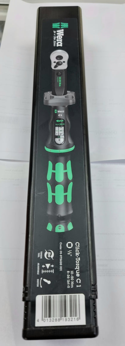 WERA Click-Torque C 1 Torque Wrench  BRAND NEW SEALED
