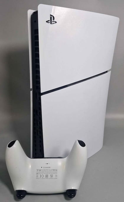 Sony Playstation 5 Slim Console, 1TB, White, Boxed with leads and one controller