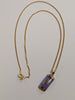9ct Gold Necklace With Jade Pendant