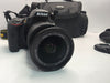 Nikon D3400 DSLR Camera with AF-P DX 18-55 VR Lens - Black- FULLY TESTED