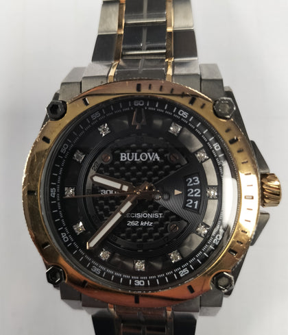 Bulova Precisionist 98D156 Men's Watch with Date
