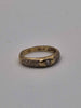 9ct Yellow Gold Ladies Ring - Size P - 2.28 Grams