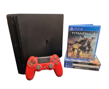 Sony PlayStation 4 Slim 500GB Bundle**Unboxed**