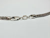 9ct white gold twist necklace 18"