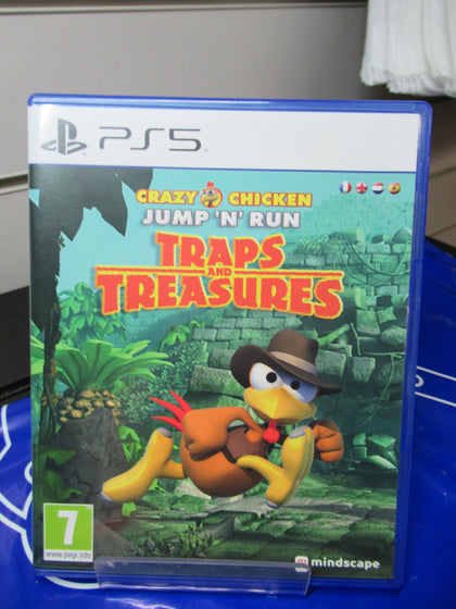 Crazy Chicken Traps And Treasures Playstation PS5.