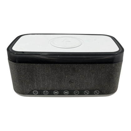 Gembird Digital Alarm Clock With Wireless Charger And Radio