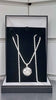 STERLING SILVER LOCKETT NECKLACE, ROPE CHAIN, 925 HALLMARKED **BRAND NEW**