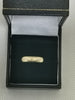 Hallmarked and tested 9 karat (375) gold ring , size R