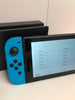Nintendo Switch with Neon Blue and Neon Red Joy-Con