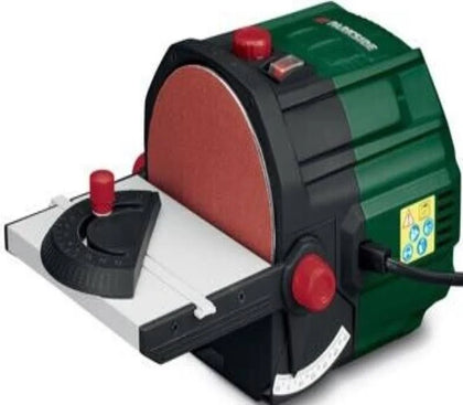 * Sale * Parkside 140W Disc Sander Bench With Screw Clamp & Accessories Ø125mm.